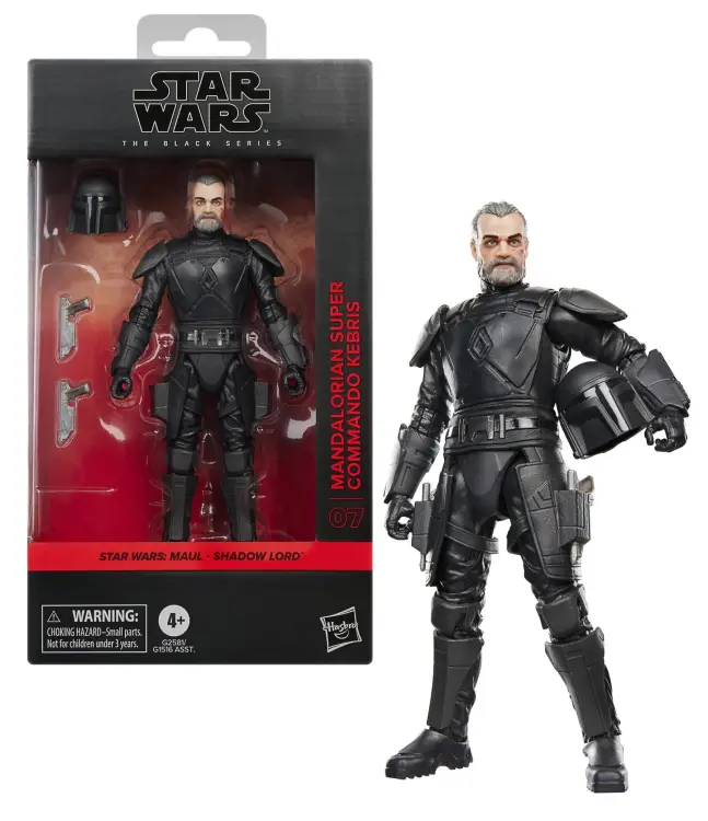 Hasbro Star Wars - Maul - Mandalorian Super Commando Kebris Black Series #15cm