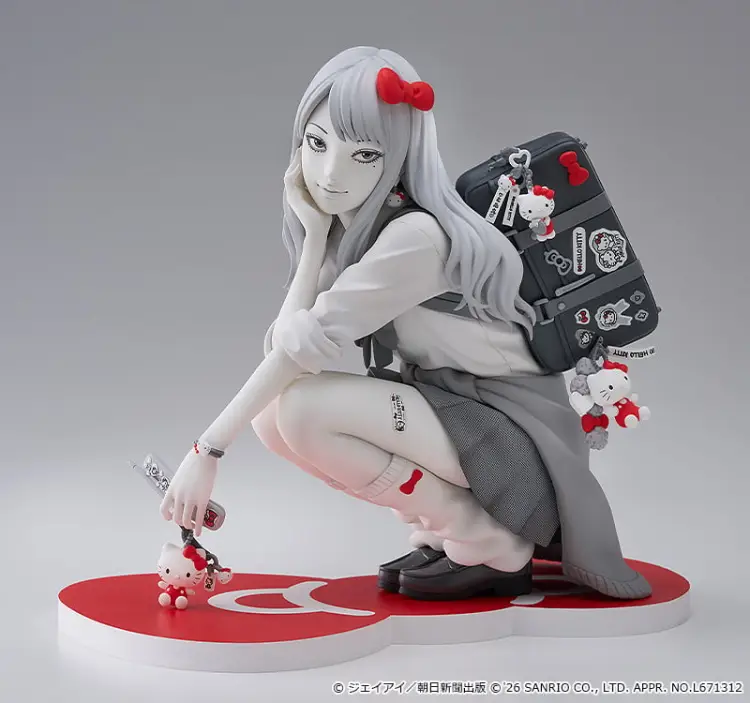 Good Smile Company Junji Ito x Hello Kitty - Gyaru Tomie x Hello Kitty - Figurka 14cm