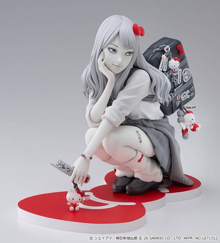 Good Smile Company Junji Ito x Hello Kitty - Gyaru Tomie x Hello Kitty - Figurka 14cm