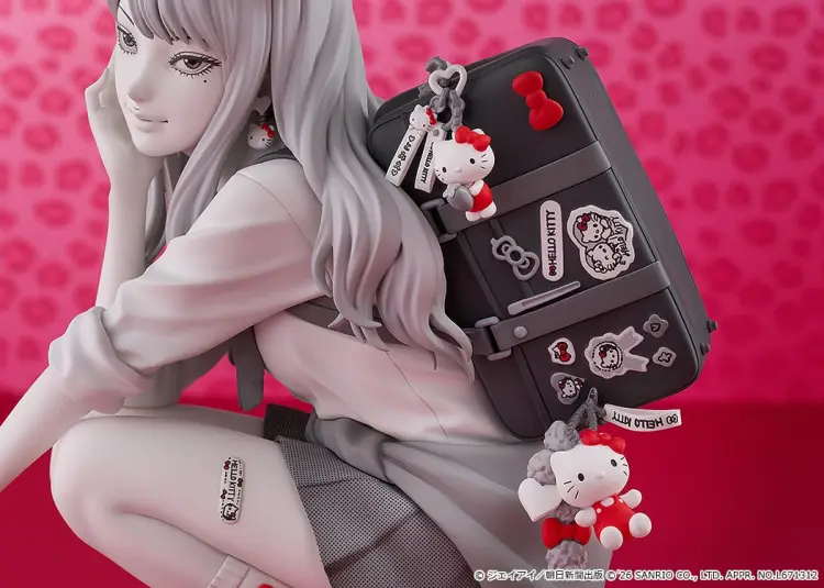 Good Smile Company Junji Ito x Hello Kitty - Gyaru Tomie x Hello Kitty - Figurka 14cm