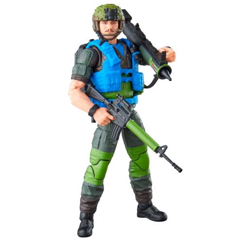 Hasbro G.I. JOE - Footloose z psem Mutt i Junkyard - Figurka Classified Series
