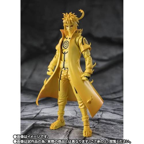 Bandai S.H. Figuarts Naruto - Minato Namikaze Kurama Link Mode - Bond of Light That Shatters Darkness