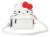 Thumbs Up Sanrio - Hello Kitty - Mini Plecak