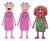 NECA The Muppet Show - Mahna Mahna and The Snowths - Ultimate 3-Pack 18 cm