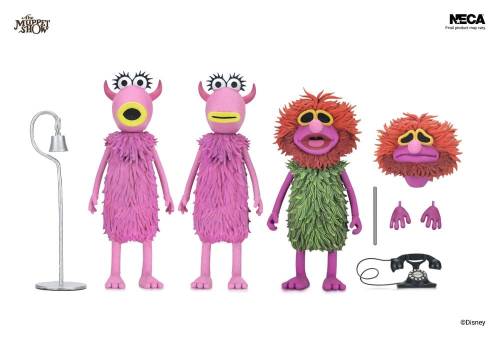 NECA The Muppet Show - Mahna Mahna and The Snowths - Ultimate 3-Pack 18 cm
