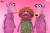 NECA The Muppet Show - Mahna Mahna and The Snowths - Ultimate 3-Pack 18 cm