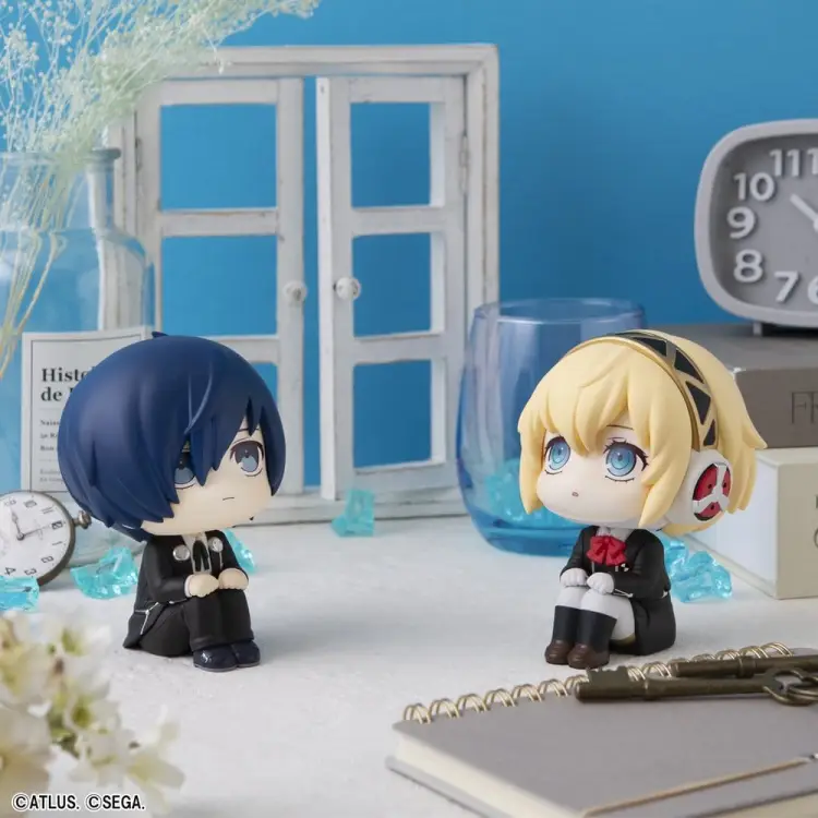 Megahouse Persona 3 - Reload Hero & Aegis - Look Up Figurki PVC 2-Pack 11 cm