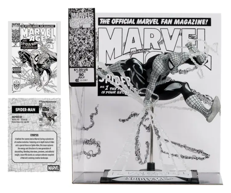 McFarlane Toys Marvel - Spider-Man - Marvel Age Line Art #90