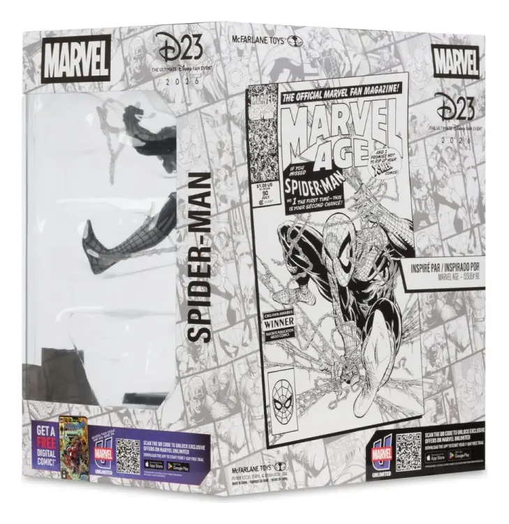 McFarlane Toys Marvel - Spider-Man - Marvel Age Line Art #90