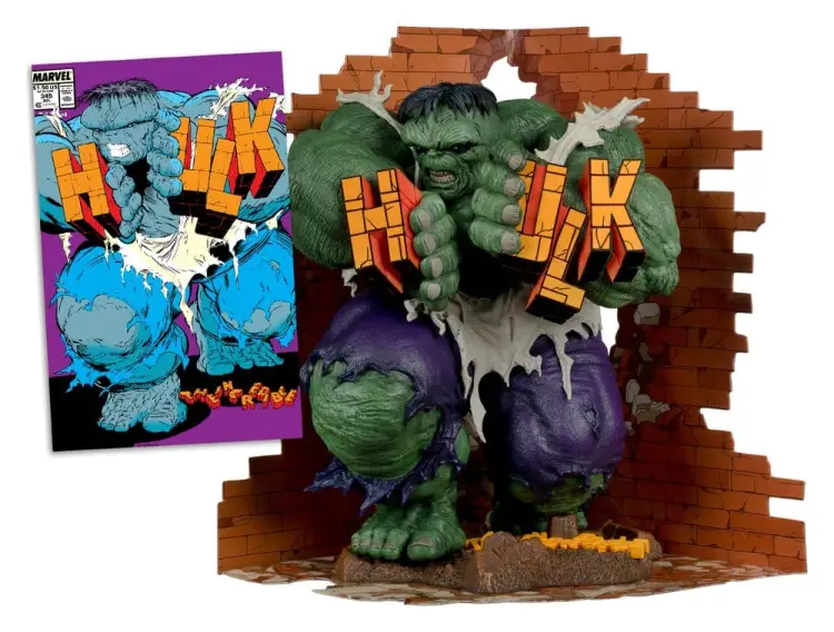 McFarlane Toys Marvel - Hulk - The Incredible Hulk #345 Gold Label 1/6
