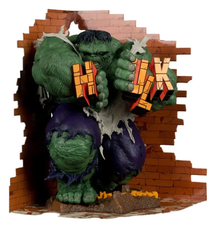 McFarlane Toys Marvel - Hulk - The Incredible Hulk #345 Gold Label 1/6