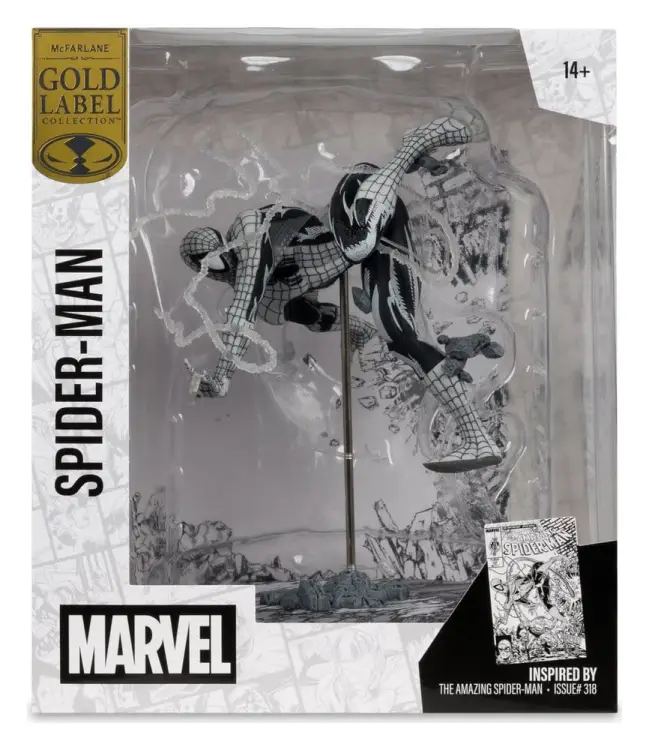 McFarlane Toys Marvel - Spider-Man - Line Art Gold Label #1/10