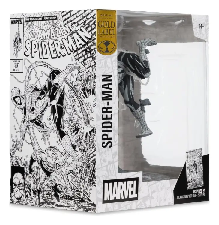 McFarlane Toys Marvel - Spider-Man - Line Art Gold Label #1/10