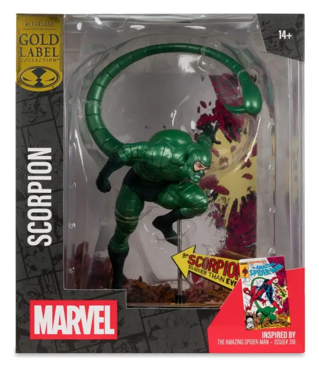 McFarlane Toys Marvel - Scorpion - Metallic Gold Label 1/10 Statue