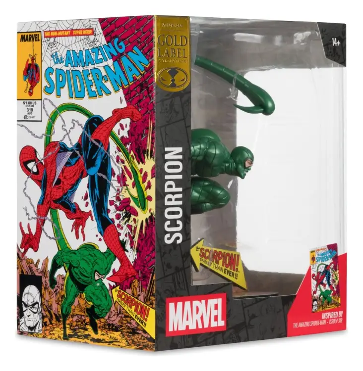 McFarlane Toys Marvel - Scorpion - Metallic Gold Label 1/10 Statue