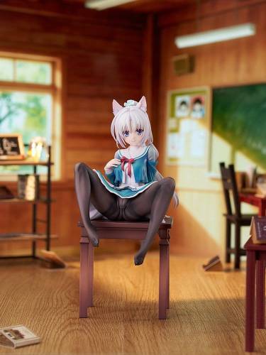 Luminous Box Senren*Banka - Yoshino Tomotake - Figurka PVC 1/7 Animal Ears School Uniform Ver.