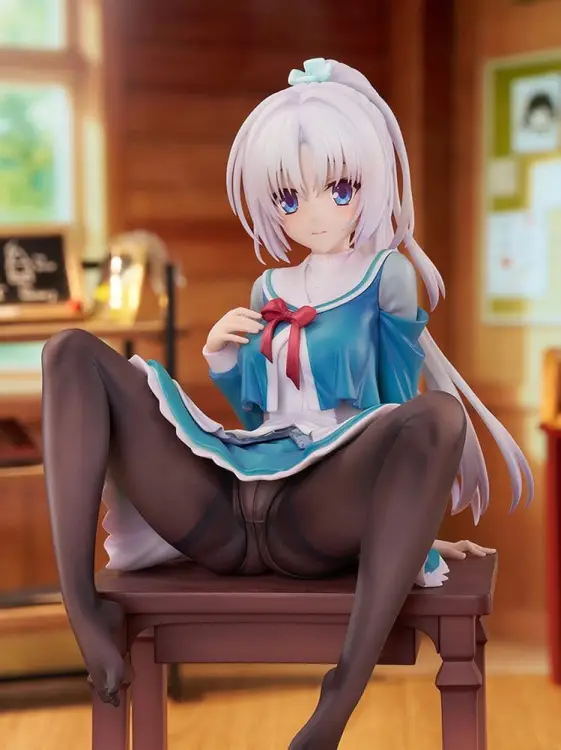 Luminous Box Senren*Banka - Yoshino Tomotake - Figurka PVC 1/7 Animal Ears School Uniform Ver.