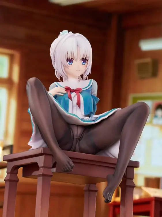 Luminous Box Senren*Banka - Yoshino Tomotake - Figurka PVC 1/7 Animal Ears School Uniform Ver.