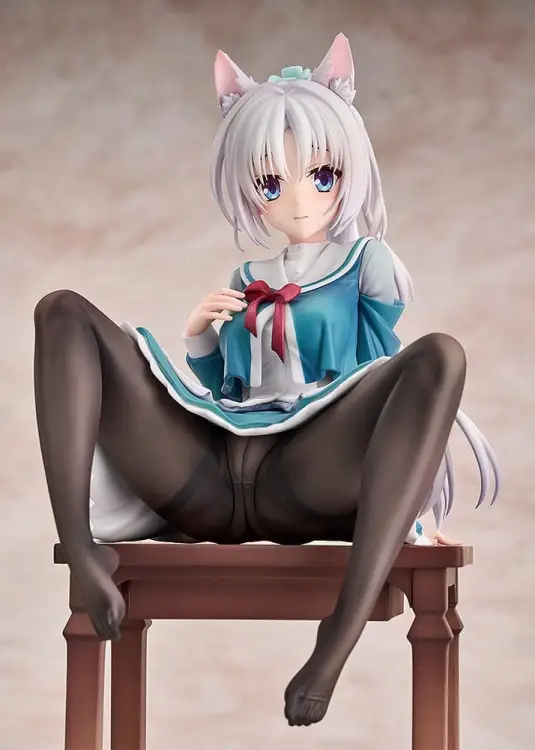 Luminous Box Senren*Banka - Yoshino Tomotake - Figurka PVC 1/7 Animal Ears School Uniform Ver.