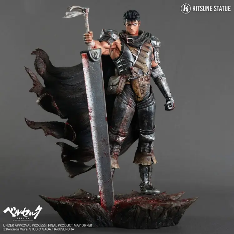 Kitsune Berserk - Guts - Figurka Posąg 1/6 38 cm