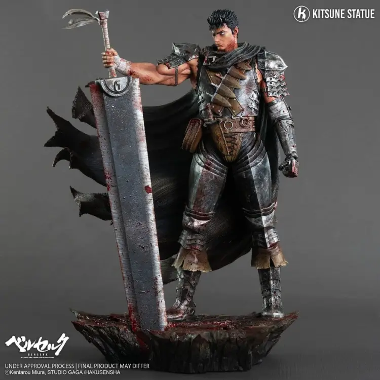 Kitsune Berserk - Guts - Figurka Posąg 1/6 38 cm