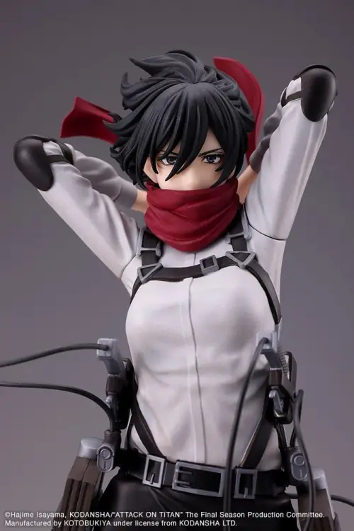 Kotobukiya Attack on Titan: The Final Season - Mikasa Ackerman - Oshi Works #25cm