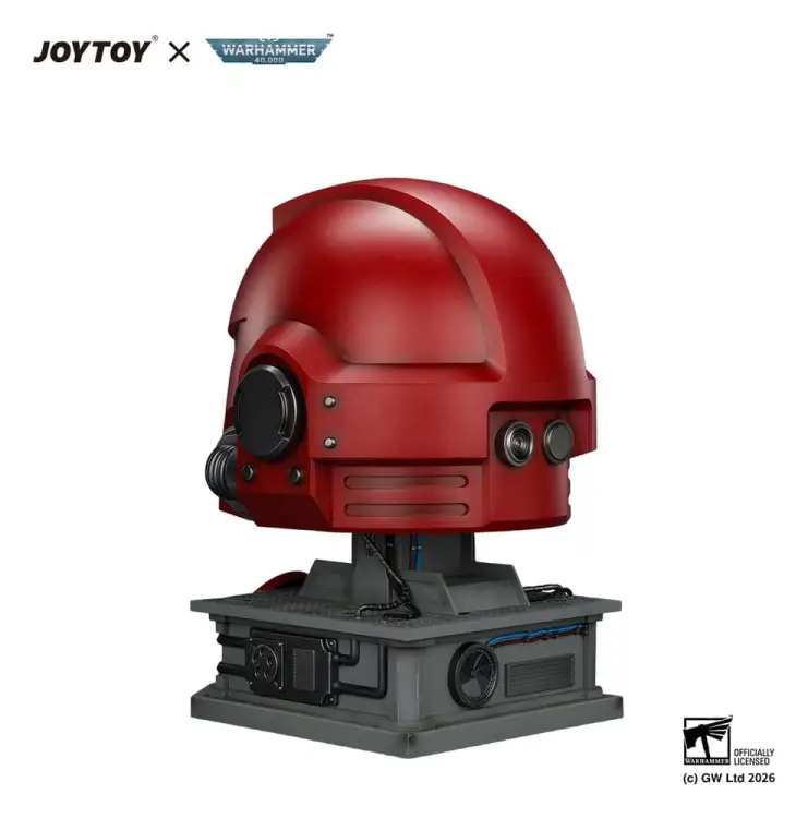 Joy Toy Warhammer 40K - Blood Angels - MkX Helm Replica with Display Stand (44 cm)