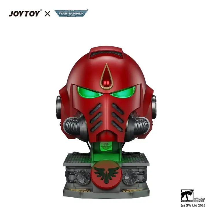 Joy Toy Warhammer 40K - Blood Angels - MkX Helm Replica with Display Stand (44 cm)