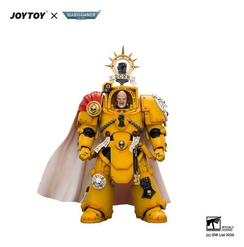 Joy Toy Warhammer 40K - Darnath Lysander - Imperial Fists Action Figure 14 cm