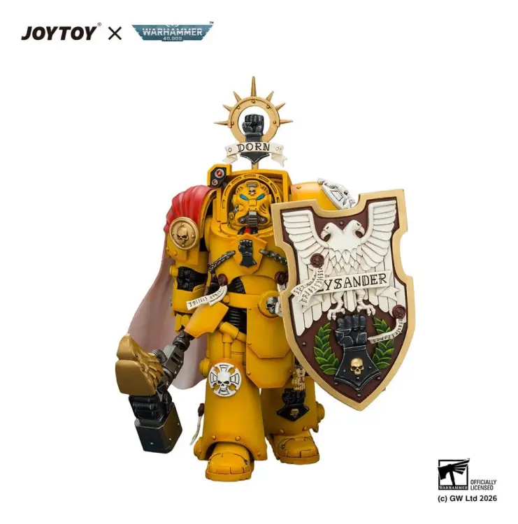 Joy Toy Warhammer 40K - Darnath Lysander - Imperial Fists Action Figure 14 cm