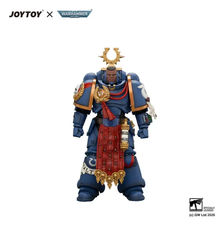Joy Toy Warhammer 40K - Ultramarines Ferren Areios - Figurka Akcji 12 cm