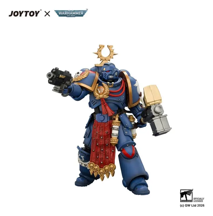 Joy Toy Warhammer 40K - Ultramarines Ferren Areios - Figurka Akcji 12 cm