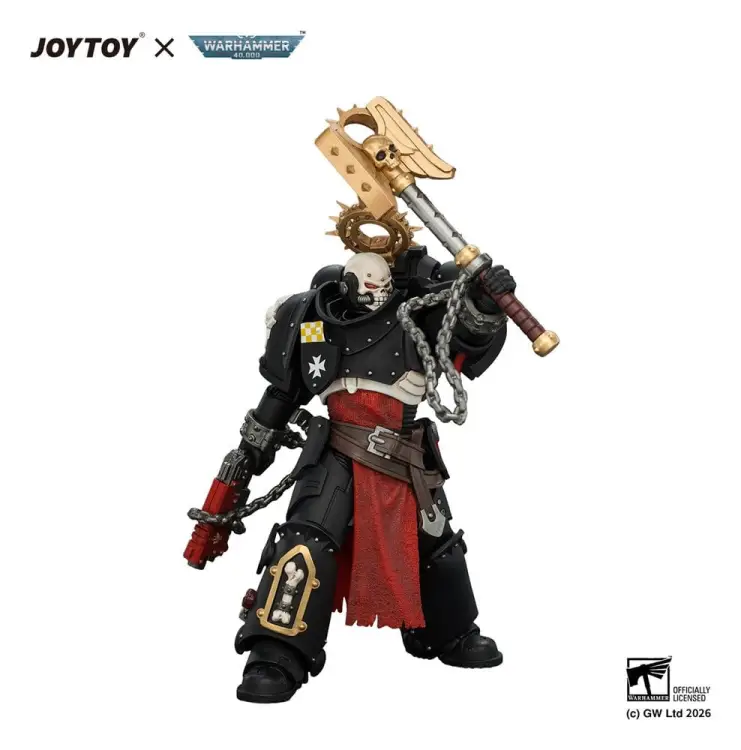Joy Toy Warhammer 40K - Black Templars Execrator - Figurka Akcji 12 cm