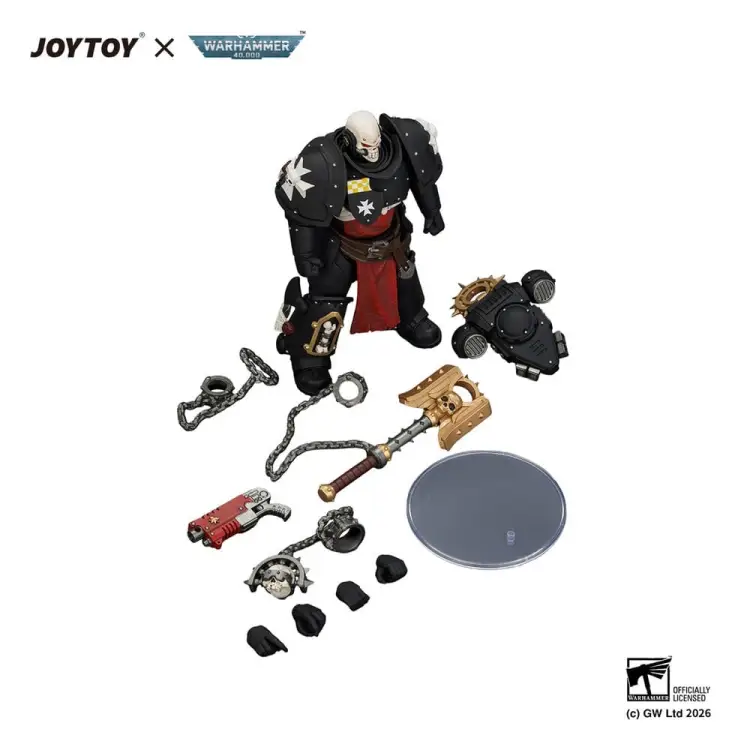 Joy Toy Warhammer 40K - Black Templars Execrator - Figurka Akcji 12 cm