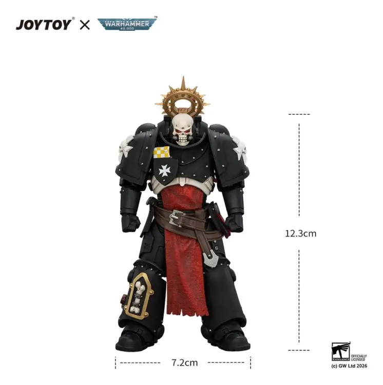 Joy Toy Warhammer 40K - Black Templars Execrator - Figurka Akcji 12 cm
