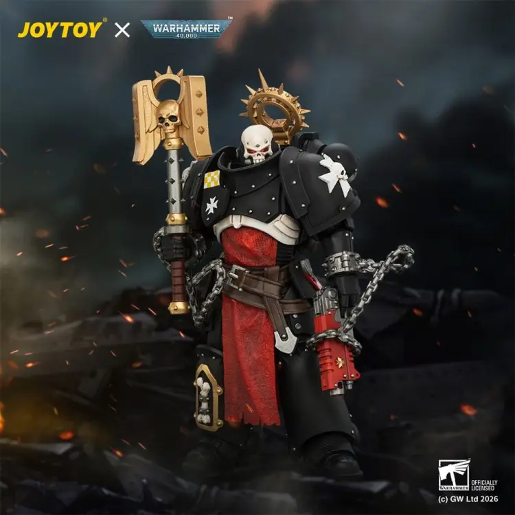 Joy Toy Warhammer 40K - Black Templars Execrator - Figurka Akcji 12 cm