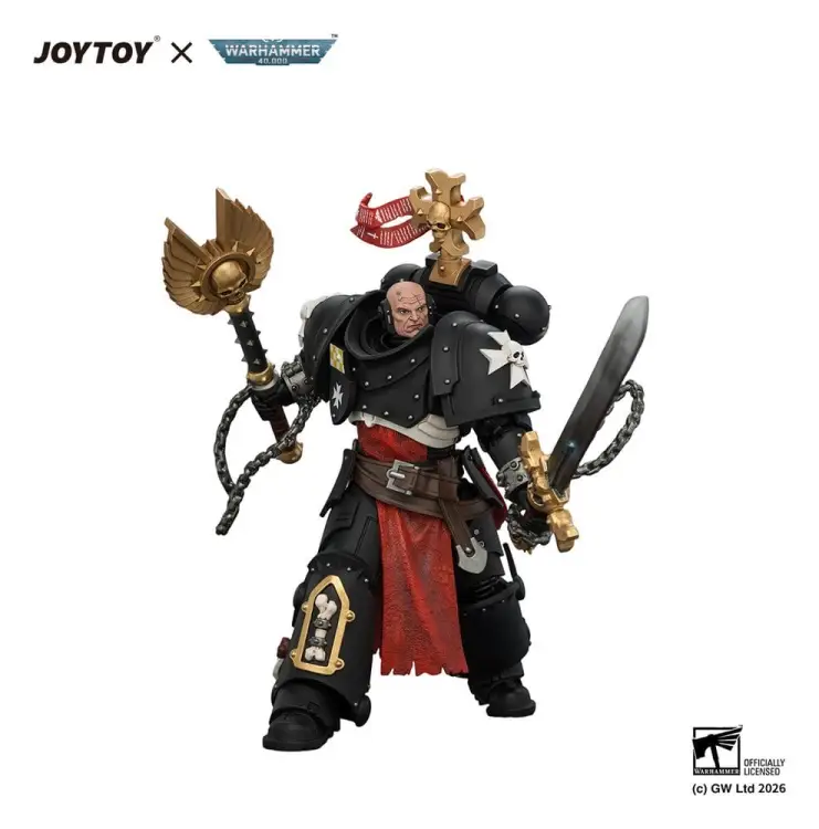 Joy Toy Warhammer 40K - Black Templars Execrator - Figurka Akcji 12 cm