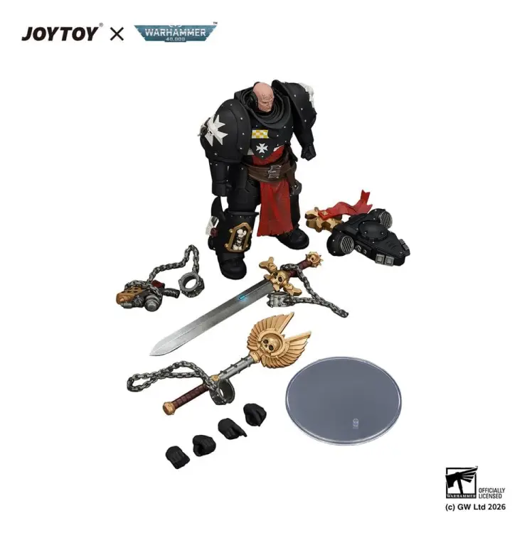 Joy Toy Warhammer 40K - Black Templars Execrator - Figurka Akcji 12 cm