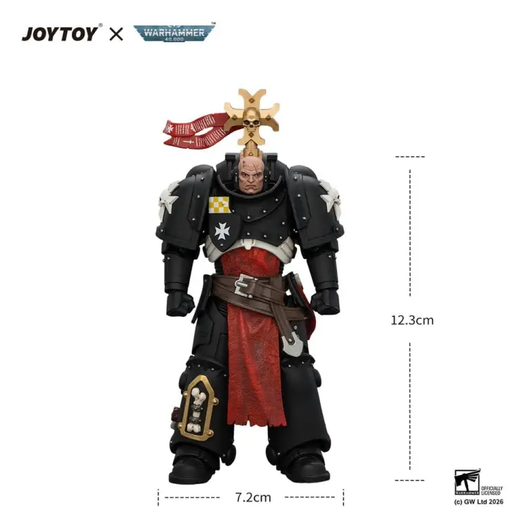 Joy Toy Warhammer 40K - Black Templars Execrator - Figurka Akcji 12 cm