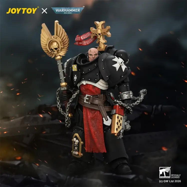 Joy Toy Warhammer 40K - Black Templars Execrator - Figurka Akcji 12 cm