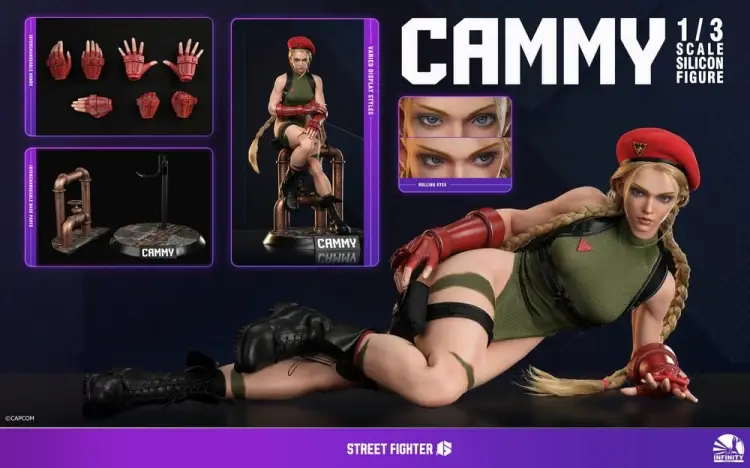 Infinity Studio Street Fighter 6 - Cammy - Silikon Figurka 1/3 65 cm