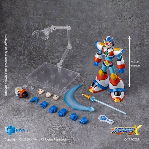Hiya Toys - Mega Man X - Third Armor Exquisite Basic Figurka Akcji #15cm