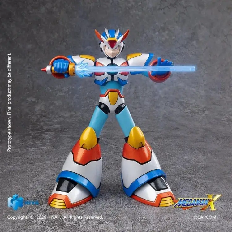 Hiya Toys - Mega Man X - Third Armor Exquisite Basic Figurka Akcji #15cm