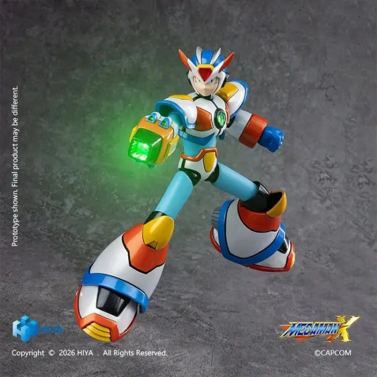 Hiya Toys - Mega Man X - Third Armor Exquisite Basic Figurka Akcji #15cm