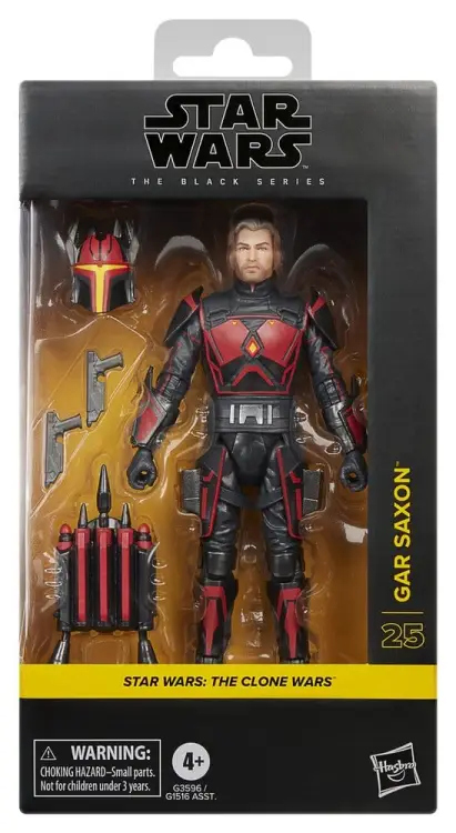 Hasbro Star Wars: The Clone Wars Black Series - Gar Saxon - Action Figure #6