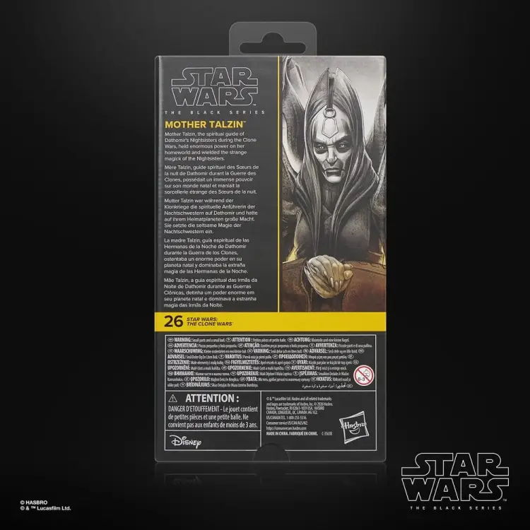 Hasbro Star Wars: The Clone Wars Black Series - Mother Talzin - Figurka Akcji #15cm