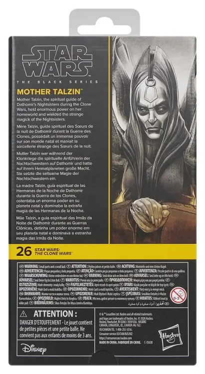Hasbro Star Wars: The Clone Wars Black Series - Mother Talzin - Figurka Akcji #15cm