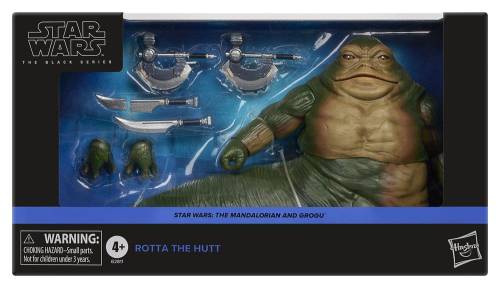Hasbro Star Wars: The Mandalorian and Grogu Black Series - Rotta the Hutt Figurka #1