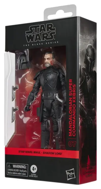 Hasbro Star Wars The Black Series - Mandalorian Super Commando Kebris #F4366