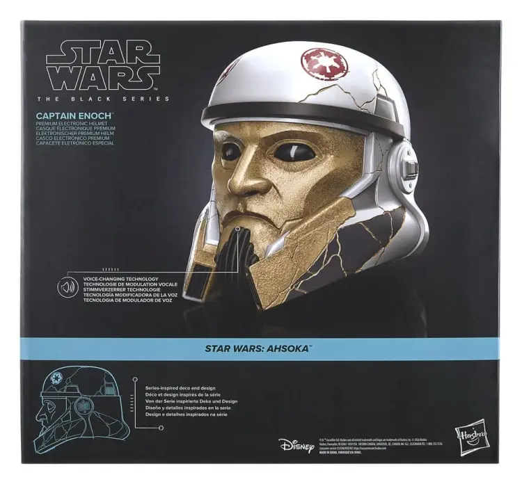 Hasbro Star Wars: Ahsoka Black Series - Captain Enoch - Elektroniczny Hełm
